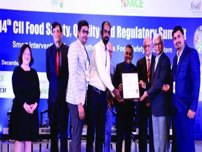 Event of receiving the CII Award for Thane Kitchen