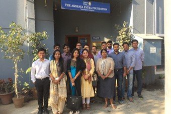 IAS officer trainees from LBSNAA visit VK Hill Kitchen