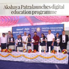 Akshaya Patra Launches Digital Education Programme in India