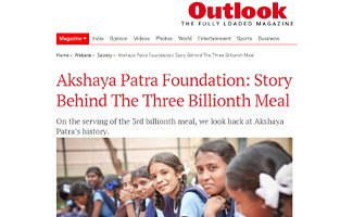 Akshaya Patra Foundation: Story Behind The Three Billionth Meal