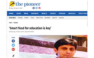 Smart food for education is key