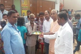 Akshaya Patra provides relief in cyclone hit Andhra Pradesh