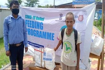 Akshaya Patra’s COVID-19 relief service in Tripura