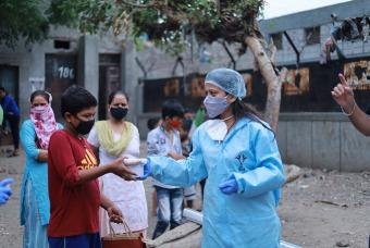 Safety for our volunteers, safety for our beneficiaries 