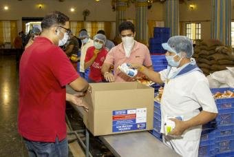  Akshaya Patra’s grocery kit distribution during 2nd wave of COVID