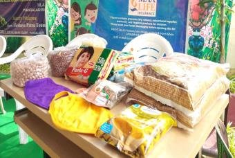 The contents of a Happiness Kit