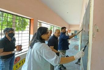 Ms Aparna Rao, Cargill Business Services India Center Lead joins in to make the event a success.